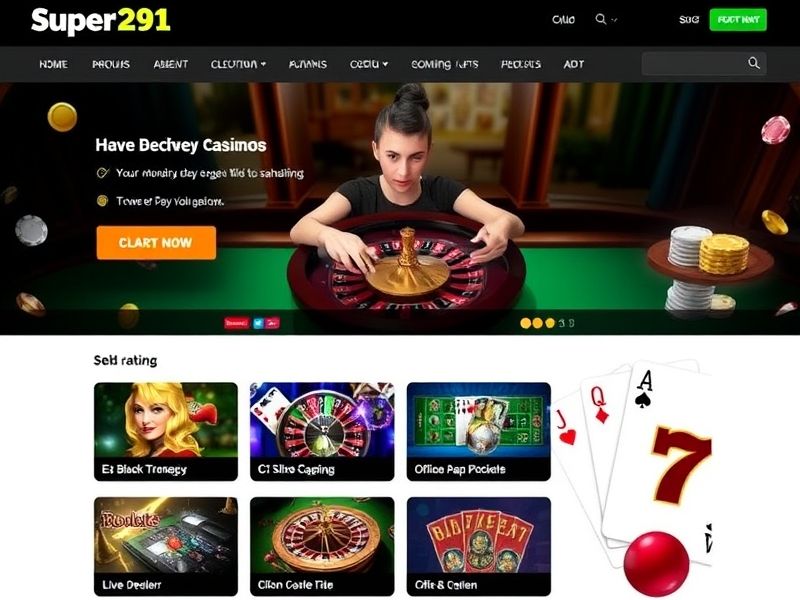 Experience the ultimate online casino at super291.com. Discover exclusive bonuses, live dealer games, popular slots, and expert guides for responsible gaming and real money adventures.